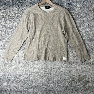 RRL Ralph Lauren Sweater Mens Medium Crewneck Wool Cotton Pullover Vintage Style